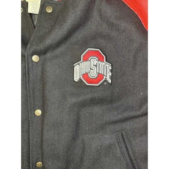 Ohio State Buckeyes Steve & Barry's Varsity Jacket - Picture 3 of 9